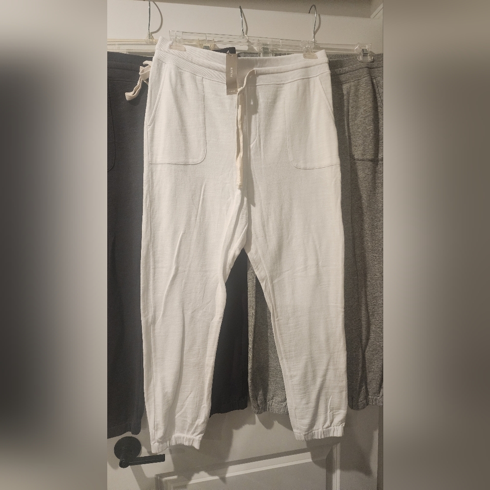 3 pairs bundle - J. Crew Cotton Garment-Dyed Joggers, Size M